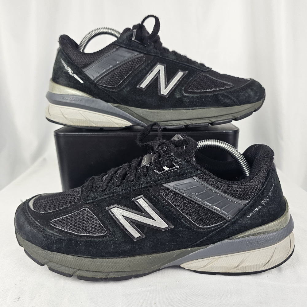 New Balance 990v5 Black W990BK5 Running Shoes Womens Size 10 B USA Made